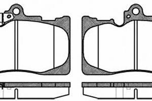 Колодки гальмові передні (дискові) на Auris, GS, IS, Prius, RC, Rav 4