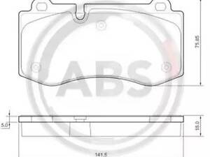 Тормозные колодки передние (дисковые) на CLS-Class, E-Class, S-Class, SL-Class