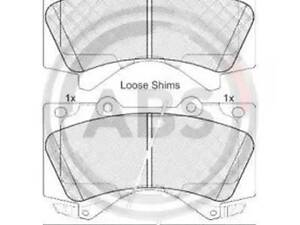 Колодки гальмові передні (дискові) на LX, Land Cruiser, Land Cruiser Prado, Sequoia, Tundra