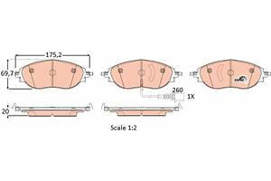 Тормозные колодки VW GOLF (CD1) / VW CC B7 (358) / VW PASSAT B7 (365) 2008-2022 г.