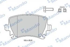 Тормозные колодки задние (дисковые) на A3, A4, A6, Altea, Altea XL, TT