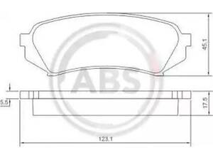 Тормозные колодки задние (дисковые) на LX, Land Cruiser