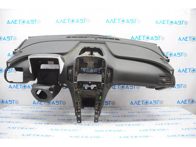 Торпедо передняя панель без AIRBAG Chevrolet Volt 11-15 черн с накладкой на подушку.
