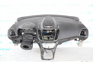 Торпедо передняя панель без AIRBAG Ford Escape MK3 13-16 дорест, черн, titanium