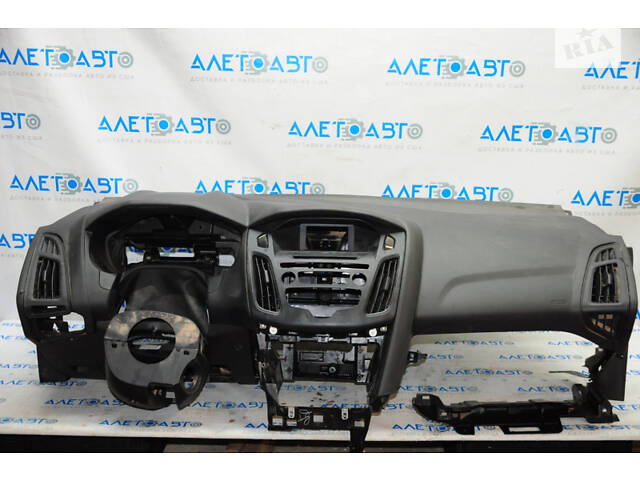 Торпедо передняя панель без AIRBAG Ford Focus mk3 15-18 рест, сломана ...