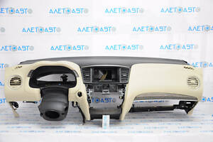 Торпедо передняя панель без AIRBAG Infiniti JX35 QX60 13-15 дорест беж, царапина