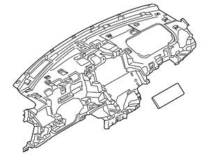 Торпедо передняя панель без AIRBAG Lincoln MKZ 10-12 оригинал б/у DP5Z-5404320-C