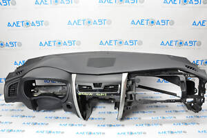 Торпедо передняя панель без AIRBAG Nissan Altima 13-18 черн гнутый пластик,царапины
