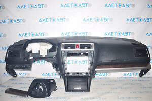 Торпедо передняя панель без AIRBAG Subaru Outback 15-19 царапины