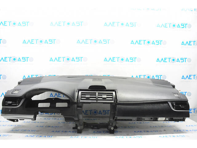 Торпедо передняя панель без AIRBAG Toyota Camry v55 15-17 usa черн, вмятины на коже
