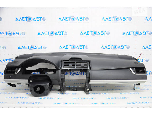 Торпедо передняя панель с AIRBAG Toyota Camry v50 12-14 usa черн, потертости