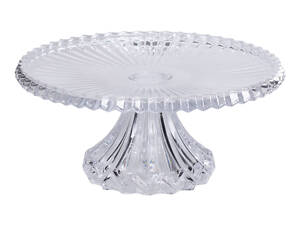 Тортовница на ножке 25 см стеклянная HP-19-138