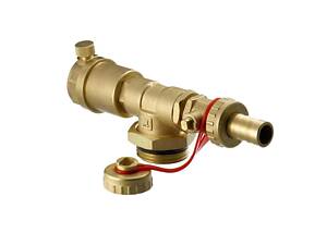 Торцевая секция Danfoss FHF-EA с автоматическим воздухоотводчиком