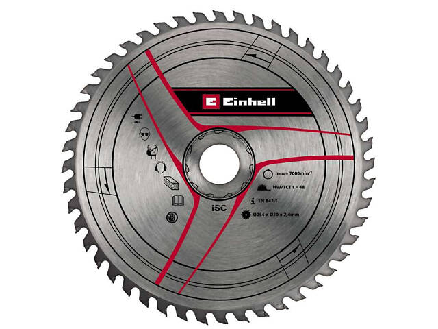 Торцювальна пила з протяжкою та лазером Einhell TC-SM 254 - 2B (4300804) - Фото 7