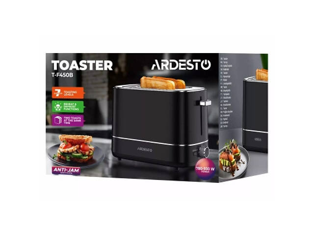 Тостер Ardesto T-F450B - Фото 4
