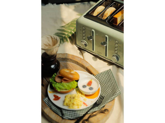 Тостер Buydeem DT640E Cozy Greenish (DT640E-CG/EU) - Фото 3