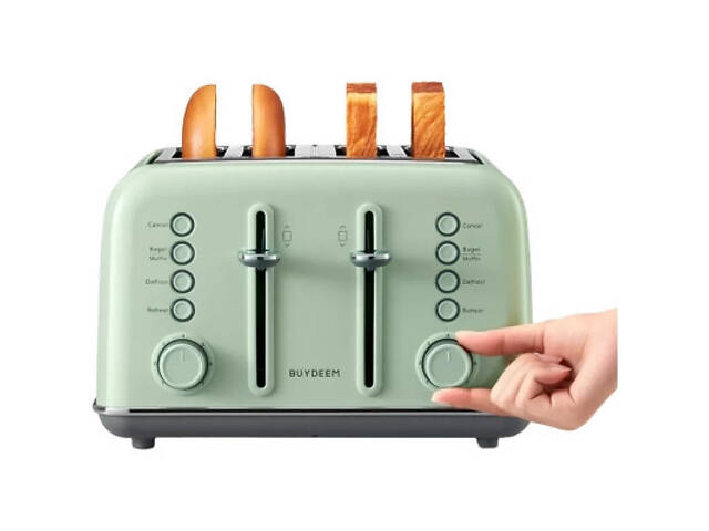 Тостер Buydeem DT640E Cozy Greenish (DT640E-CG/EU) - Фото 8