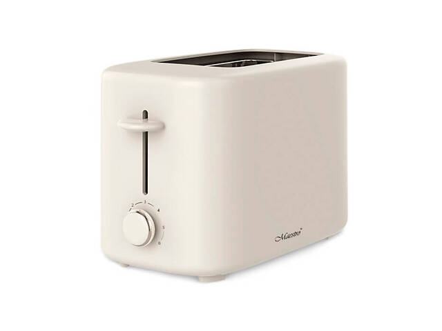 Тостер Maestro 750Вт бежевий (MR-700) - Фото 1