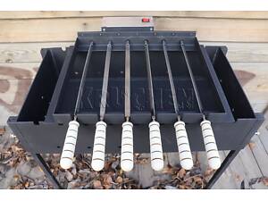 Електропривод на мангал для шампурів - Мангал з електроприводом