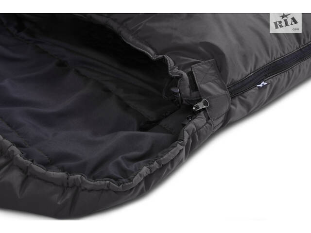 Спальний мішок Synevyr Duspo 160 Ковдра Чорний Правий (R) - Фото 4