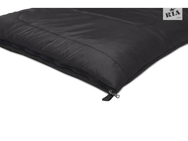 Спальний мішок Synevyr Duspo 160 Ковдра Чорний Правий (R) - Фото 3