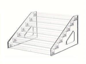 Товарна підставка-стенд Beauty nail 313х270х183 мм Прозорий (TPS-7p1)