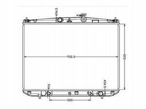 TOYOTA HIGHLANDER 2013-2016 РАДІАТОР 164000P410
