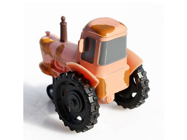 Трактор із мультфільму Тачки RESTEQ — іграшкова машинка Tractor 60×30×45 мм з металу та пластику - Фото 3