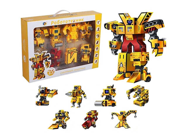 Трансформер букви Роботехнік D622-H093 - Фото 1