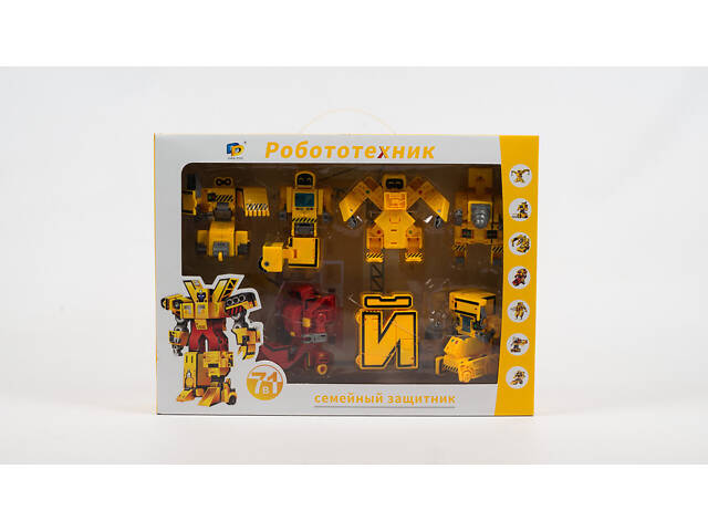 Трансформер букви Роботехнік D622-H093 - Фото 2