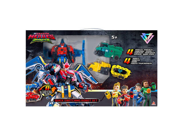 Трансформер Dinoster Швидка трансформація (EU580810A) - Фото 7