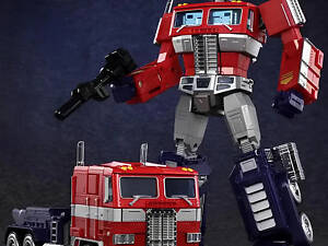 Трансформер Оптимус Прайм MP-10 — фігурка Optimus Prime 32 см у подарунковій упаковці, колекційна іграшка Transformers.