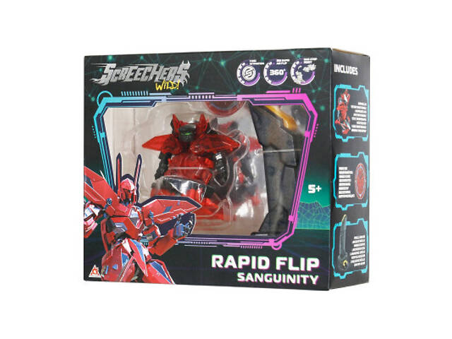 Трансформер Screechers Wild! S5 L0.5 – Сенгвиніти (EU686101B) - Фото 10