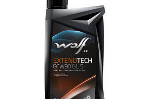 Трансмісійні оливи WOLF EXTENDTECH 80W-90 1л