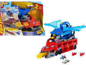 Транспортер-трансформер JBM72 «Два дракони» Hot Wheels