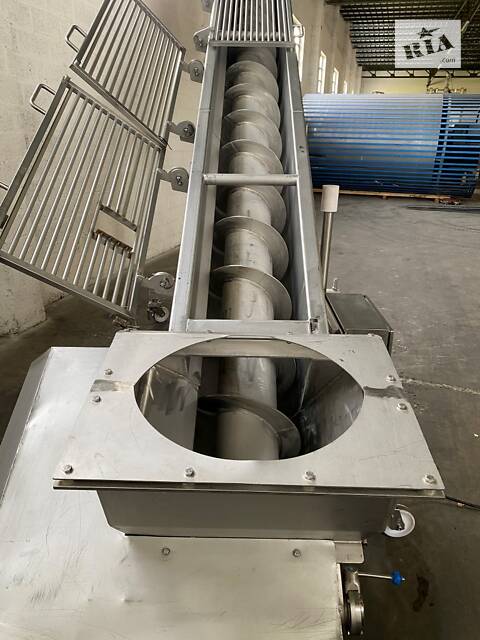 Транспортери шнекові з нержавіючої сталі в жолобі D 150, L 5000 - Фото 3