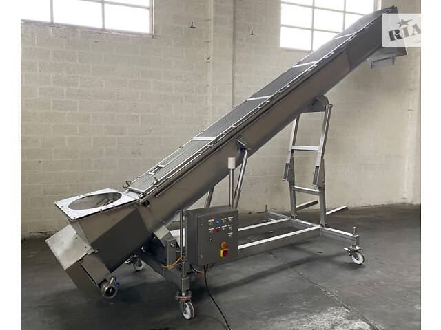 Транспортери шнекові з нержавіючої сталі в жолобі D 150, L 5000 - Фото 5