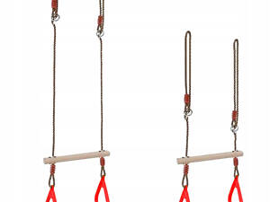 Трапеція з трикутними кільцями KBT для дитячого майданчика