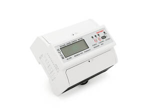 Трифазний цифровий багатофункційний вимірювальний прилад на DIN-рейку 7P, індикація: V, A, W, kWh, Hz, PF,