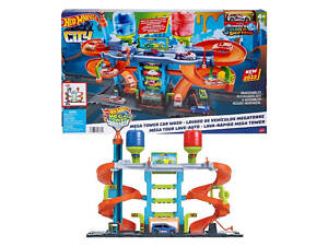 Трек Автомийка Мегавежа ігровий набір Hot Wheels HDP05