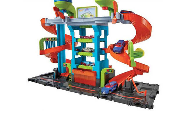 Трек Автомийка Мегавежа ігровий набір Hot Wheels HDP05 - Фото 4