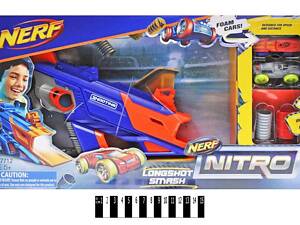 Трек запуск Нерф 7712, Nerf Nitro longshot smash