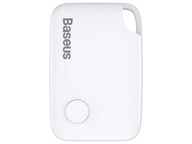 Трекер-брелок Baseus Intelligent T2 ropetype anti-loss device (ZLFDQT2-0) White - Фото 1