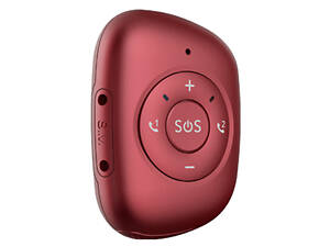 Трекер GPS V50 Tracker Pendant SIM (4G LTE with 2G GSM fallback) 1000mAh Red