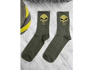 Трекінгові шкарпетки хакі каратель