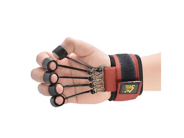 Тренажер для пальців рук RESTEQ, навантаження 27 кг. Тренажер для розгинання пальців. Тренажер для реабілітації рук. Еспандер для - Фото 2