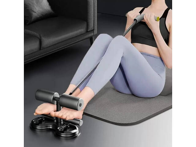 Тренажер для преса та силових вправ із 3 потужними присосками та регулюванням висоти - Фото 5