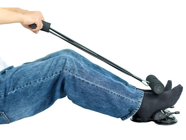 Тренажер для преса та силових вправ із 3 потужними присосками та регулюванням висоти - Фото 6