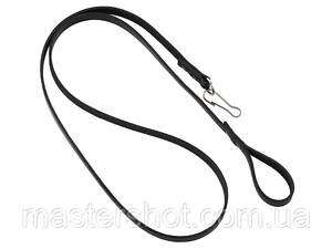 Тренчик страховочный кожа чёрный ms