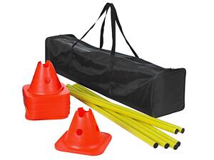 Тренувальний набір SELECT Agility set w/cones and poles (000) 12 конусів і 6 палиць